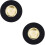 2Pièces Tampons Stopper Nylon Noir Sol Protégé 6