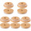 10Pièces Couvercles Mug Étanches Bambou Silicone Pour Bouteilles 2