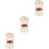 3Pièces Boîtes Cure-Dents Dorées Rotatives Usage 5