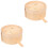 2Pièces Cuiseur Bambou Réutilisable Esthétique Sûr 3