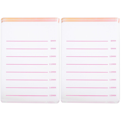 2Pièces Tapis De Grafting De Cils Palette Pratique Pour Extension 2