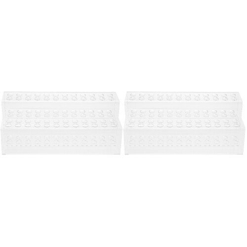 2Pièces Organiseur Stylo Transparent Multi-Compartiments En 1