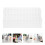 2Pièces Organiseur Stylo Transparent Multi-Compartiments En 7