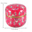 1Pot Rangement Épices Rouge Double Couvercle Design Raffiné 2