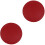 2Pièces Tapis Souris Ordinateur Rouge Double Côté 3