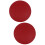 2Pièces Tapis Souris Ordinateur Rouge Double Côté 6