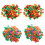 2Pièces Confettis Décorations Table Thème Ananas Coloré 7