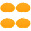 4Pièces Mini Orange Pour Cuisine Extérieur 4