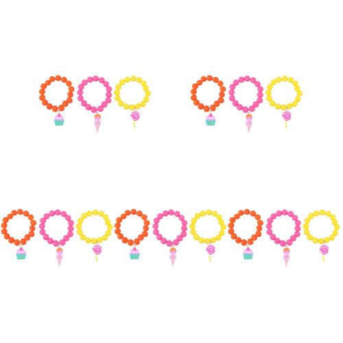 15Pièces Bracelets Perles Confortables Pour Cadeaux 1