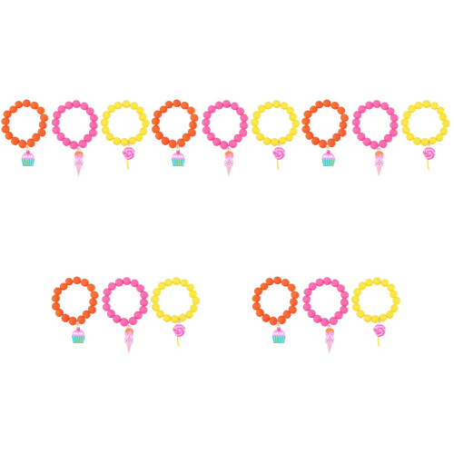 15Pièces Bracelets Perles Confortables Pour Cadeaux 2