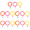 15Pièces Bracelets Perles Confortables Pour Cadeaux 5