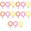15Pièces Bracelets Perles Confortables Pour Cadeaux 6