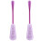 2Pièces Accessoires Bain Brosse Longue Manche Anti-Glisse 3