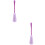 2Pièces Accessoires Bain Brosse Longue Manche Anti-Glisse 6