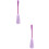 2Pièces Accessoires Bain Brosse Longue Manche Anti-Glisse 7