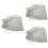 3Pièces Pierre Lisse Accessoires Four 5