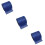 3Pièces Ruban Strass Bleu , Décoration Mariage Gâteau 8