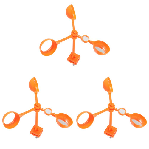 3Pièces Répulsif Vent Orange Pour Jardin Verger 1