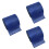 3Pièces Ruban Strass Bleu , Décoration Mariage Gâteau 5