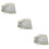 3Pièces Pierre Lisse Accessoires Four 8