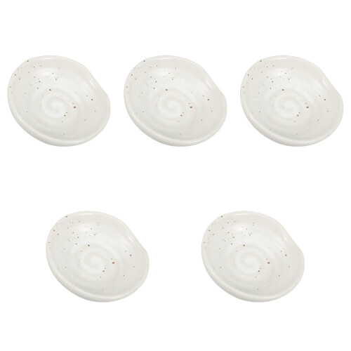 5St Wit Keramisch Smaakbord Voor , En , Elegant 2
