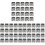 300Pièces Clips Plastique Pour Perruques Fixation Accessoires 3