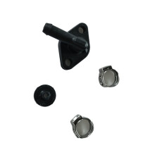 Repair Kit for SC1/SC2 Steam Cleaner Part Replacement L-Shaped Steam Outlet Connector and Hose Clamps
