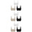 9Pièces Femme Mousse Soutiens- Multicolores 7