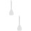 2Pièces Spatule De Cuisine Transparente Résistante Pour 6