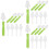 3Ensembles Brosse Nettoyage Éponge Durable 5