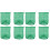 8Pièces Filet De Nylon Vert Pour 3