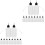 20Pièces Petits Flacons Colle Pointe Fine Plastique Noir Usage 2
