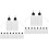 20Pièces Petits Flacons Colle Pointe Fine Plastique Noir Usage 3