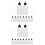20Pièces Petits Flacons Colle Pointe Fine Plastique Noir Usage 4