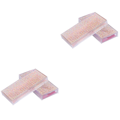 4Pièces Boîte À Cils Couvercle Pour Usage Personnel 2