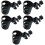 5Pièces -Bouteille Poussette Noir Compact Facile À Transporter 7