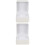 2Pièces Étui Rangement En PU Et Flanelle 5
