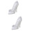 2Pièces - Talons Stylé Durable Pour Professionnels 6