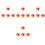 24Pièces Éponge Bain Douche Exfoliante Couleurs Mélangées 8