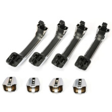 4-Teiliges Set Türgriffe Außen Vorne, Hinten, und Rechts, HU1310103 25832249 15932907 FDH010179 für H3 06-10