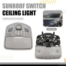Conjunto de Luz de Leitura de Teto 928002W100, Lâmpada de Teto, Interruptor Do Teto Solar para Santa Fe Cinza