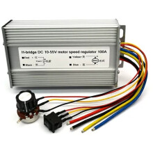 100A -Motor H-Brug Industriële Snelheidsregelaar, Krachtige Motordriver, Motorsnelheid van 0% Tot , Motorvervanging
