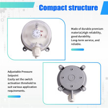Micro Differential Pressure Air 50-500Pa -20-85C Adjustable Filter Fan Ventilation Gas Sensor