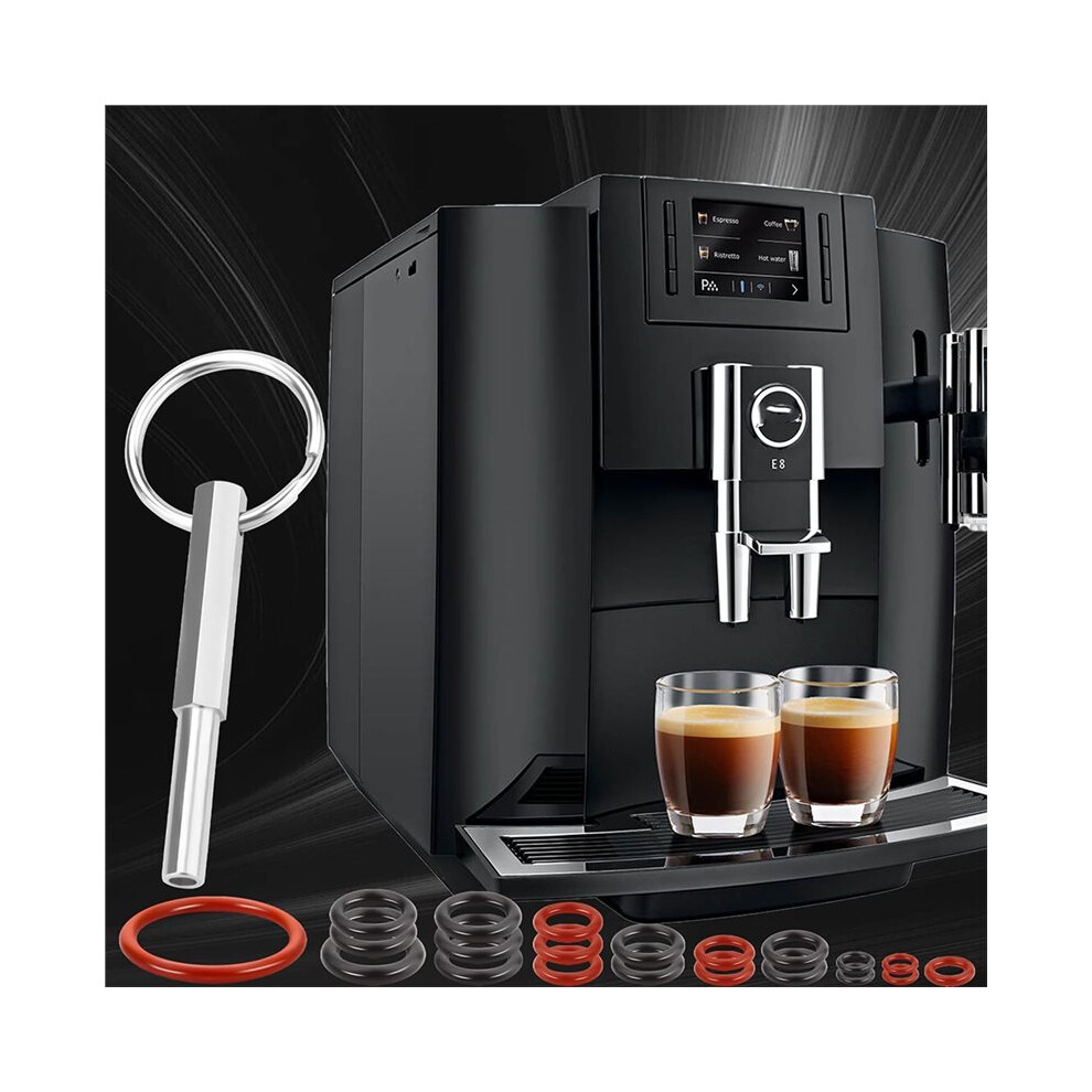 O-Ring Gasket Seal & Brew Valve Tool Set Coffee Machine Sealing Ring For Jura Accessories 4712994805382