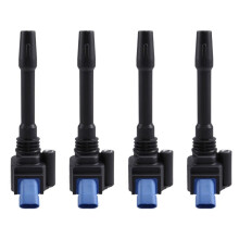 4 Pcs Ignition Coil for 500L 2013 Bravo Ii 2007-2014 Doblo 2011 Linea Giulietta 55270223 77720002