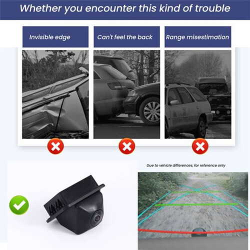 2PCS Car Rear View Camera Reverse Camera Parking Backup Camera 704000715AA for  Tiggo 7 8 Pro 2