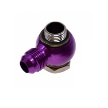 Adaptor Bolt Fitting Male M18-1.5 to AN8 AN10 360 Rotating Swivel Fitting for Oil Cooler AN8