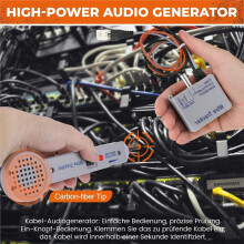 Tone Generator Kit, 200EP WireTracer Circuit Tester, Tone Tracing Probe Kit, Accuracy Cable Tester, Finder