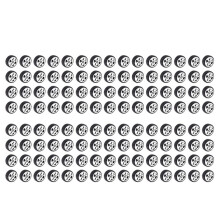 Plastic Roll 2mm Dia Shaft Car Truck Model Toys Wheel 20mmx6mm 120Pcs