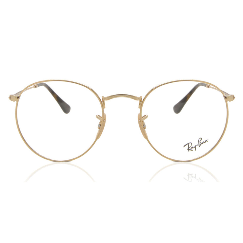 Ray Ban (53) Ray-Ban Rx3447v Round Metal 2500 Unisex New Eyeglasses